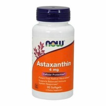 New Now Foods Astaxanthin Non-GMO Kosher Gluten Free 90 Ct - £19.62 GBP