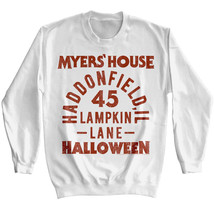 Halloween Myers House 45 Lampkin Lane Sweater Haddonfield Horror Movie - $44.50+