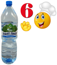 Water Gorska Non Carbonated Zywiec Zdroj 1.5L 6 Bottles Sealed Case - £54.26 GBP