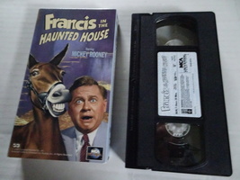 Francis in the Haunted House - with Mickey Rooney - VHS Tape - 1995 - £5.53 GBP