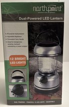 New Northpoint Adventure Series Dual Powered LED Lantern 12 Bright LED L... - $16.00