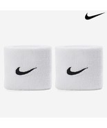 Nike Tennis Premier Wristband S Sports Training Band 2pcs White NWT PAC3... - $32.57