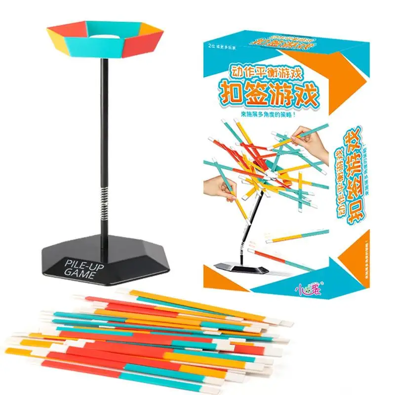 Balance Stack Game Gravity Snap Tag Game Fun And Educational Entertainment - £30.20 GBP+