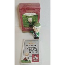 Hallmark Ornament Keepsake Snoopy LINUS 2000 A Charlie Brown Christmas 50th - £12.18 GBP