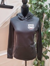 Sport-Tek Womens Black Long Sleeve Hooded Bulldogs Logo Activewear Jacket Small - £27.40 GBP