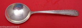 Tea Rose by Weidlich Sterling Silver Cream Soup Spoon 5 3/4" - £53.73 GBP