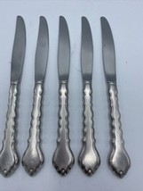 Oneida Community Betty Crocker CELLO Stainless Steel Lot of 5 Five Bread Knives - $29.69