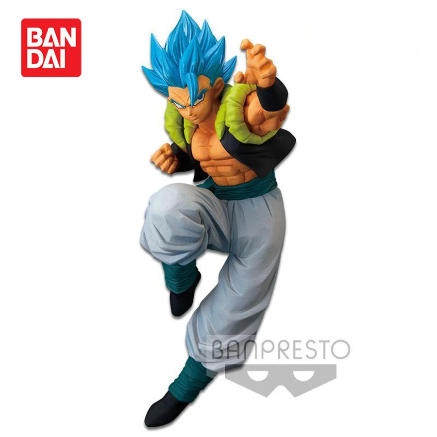 Original Banpresto Dragon Ball Super Goku FES vol.13 SSGSS Gogeta Action Figure - £41.62 GBP