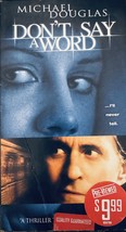 Don&#39;t Say A Word - VHS - $7.00