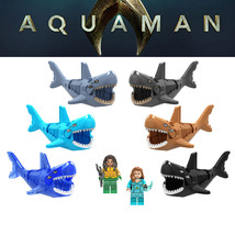 8pcs Mera Atlanna - Aquaman King of Atlantis DC Shark Minifigures Gift Toys - £17.20 GBP