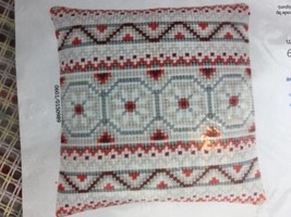Vervaco Pattern Cross Stitch Needlepoint Pillow Kit PN-0150989 - $24.74