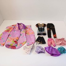 Barbie mixed lot of clothes, Japanese Kimono, Fashionista Sporty Outfit and more - £8.47 GBP