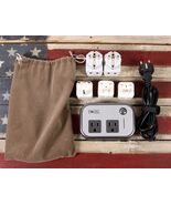 Foval 200W Travel Adapter Power Converter International 4 USB Port Charging Set - $433.28 MXN