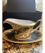 Versace Rosenthal  I LOVE BAROQUE Sauce Gravy Boat &amp; Saucer 19325 403651... - €364,80 EUR