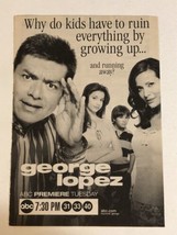 George Lopez Show Tv Guide Print Ad TPA17 - £4.67 GBP
