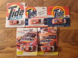 Ricky Rudd Tide Diecast Cars Lot Of 5 NOS Nascar Racing Champions 1992 1994 1995 - £21.93 GBP