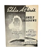 Hawaii Antique Sheet Music Lonely Shadows Alkire&#39;s Hawaiian Guitar Solo ... - $20.49