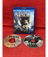 Marvel VENOM 2 Disc Set of Blu-ray &amp; DVD Movie Tom Hardy  No Digital Code - £6.16 GBP