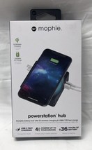 NEW Mophie 6000mAh Qi USB-C PD Battery Pack Powerstation Hub 4-DEVICES A... - £23.70 GBP