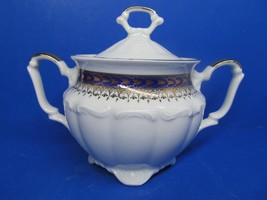 Southington Fine China By Baum  MT Cobalt Covered Dish VGC - £30.68 GBP