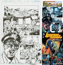 Gerry Conway Firestorm Legends of Tomorrow #2 Pg. 9 Original Art Eduardo Pansica - £78.15 GBP