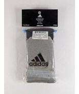 Adidas Aeroready Interval Large Reversible Wristband Black/Aluminum 1 Pair - $19.99