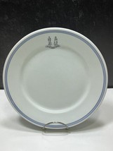 RARE Brockton Campello Massachusetts MA Walk-Over Club Dinner Plate 9&quot; - £29.58 GBP