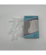 Tipmimzns Curtain hooks 12 PCS Plastic Durable Adjustable Curtain Hooks,... - $211.58 MXN