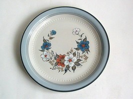NEW Johann Haviland Crowning Fashion Blue Bouquet Stoneware Dinner Plate - £3.58 GBP