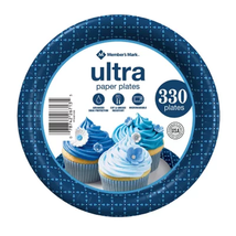 Member&#39;S Mark Ultra Dessert/Snack Paper Plates (6.875&quot;, 330 Ct.) - £29.05 GBP
