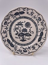 Royal USA Cavalier Blue Onion RYL13 6 1/2&quot; Bread Plate  Blue Onion Design  - £6.11 GBP