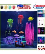 Durable Glow-Inspired Aquarium Decorations - 5 Pieces for Underwater Scenes - $626.60 MXN