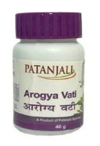 Patanjali Ayurvedic Arogya Vati 40g (Neem, Tulasi, Giloy extract) - Pack... - £16.01 GBP