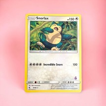 Hidden Fates Pokemon Card: Snorlax 50/68, Mewtwo Stamp - $4.90