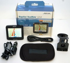 Magellan RoadMate 1212 Portable Car GPS Navigator System 3.5&quot; LCD USA/Canada BOX - £23.64 GBP
