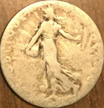 1898 France Silver 50 Centimes Semeuse Coin - £2.64 GBP