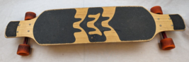 MERGE Symbiosis Medium Bamboo Longboard Skateboard 39” - £77.93 GBP