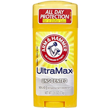 NEW Arm &amp; Hammer Ultramax Unscented Antiperspirant Deodorant Solid 2.60 Ounces - £7.20 GBP