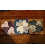 Lot Of 3 Vtg Granny&#39;s Quilting Shapes Pieces Kit HEART APPLIQUES STYLE #... - $1,316.60 MXN