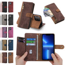  Leather Wallet Flip Case For Oppo A58 A78 A17 A16S A15S A57 A77 5G - £36.00 GBP