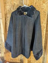 Collections inc. misses polyester black cape - $20.78