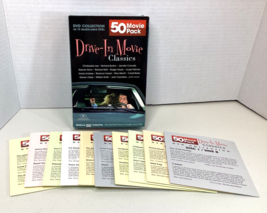 Drive-In Movie Horror Classics DVD&#39;s Movie Lot Of 10 Double Sides Disc-2 missing - $48.00