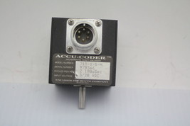 Accu-Coder 715-1-S-N Incremental Shaft encoder 5/28 VDC Cycles Per Rev 2... - $59.39