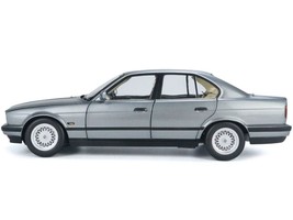 1988 BMW 535i (E34) Gray Metallic 1/18 Diecast Model Car by Minichamps - $247.60