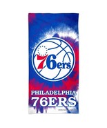 NBA Philadelphia 76ers Vertical Beach Towel Spectra 30&quot; by 60&quot; by WinCraft - £27.56 GBP