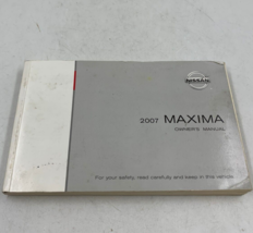 2007 Nissan Maxima Owners Manual OEM E03B05025 - $13.49