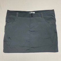 ALPINE DESIGN Activewear Tennis Skirt Skort Women’s 16 Gray Pockets Outdoor Hike - £29.60 GBP
