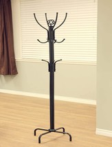 Coat Rack With 12 Hooks, Black, Frenchi Home Furnishing Cr002. - £33.48 GBP