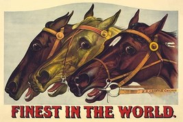 Finest in the World by Currier &amp; Ives - Art Print - £17.29 GBP+