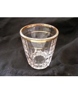 Vintage Gold Rimmed Federal Shot Glass - $14.84
